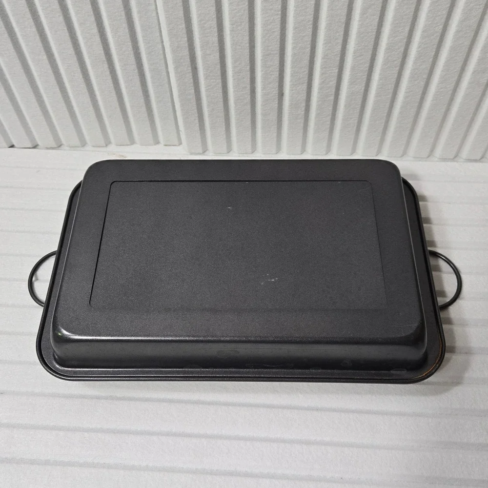 Nonstick Brownie‎ Pan with Divider Baking Tray 18 Squares Handles